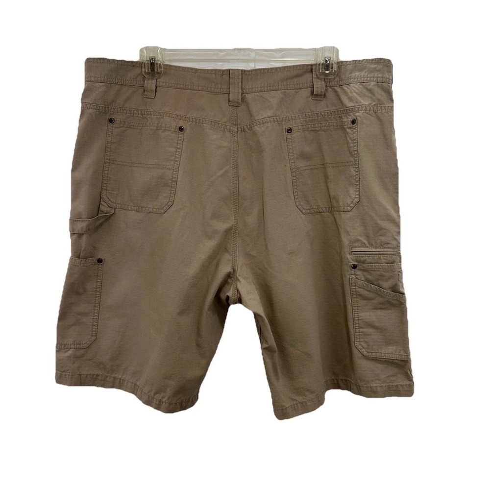 Schmidt Workwear Tan Cargo Shorts Men’s 44 Cotton Carpenter - Picture 2 of 10